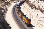 Intermodal climbs east